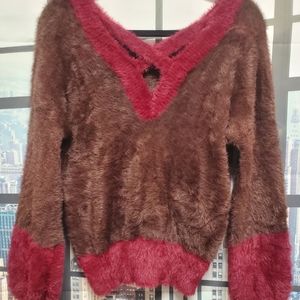 NWT Soft Furry Sweater